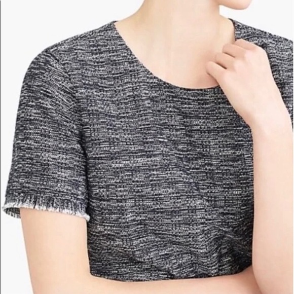 NWT J.Crew Tweed Top - Picture 3 of 10